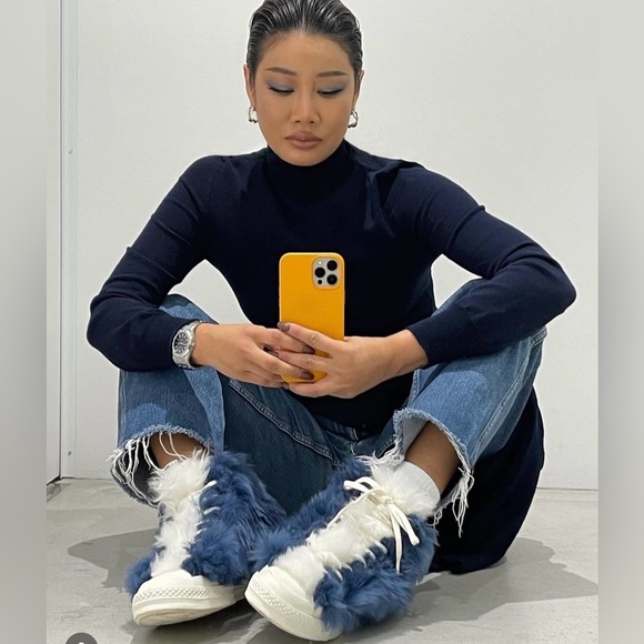 Yoon Ambush X Converse Chuck 70' Hi Fuzzy Blue size 6 - Picture 14 of 16